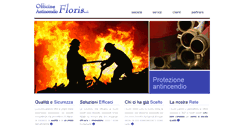 Desktop Screenshot of antincendiofloris.it